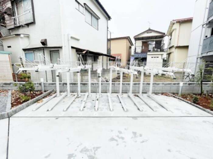 駐車場　駐輪場です