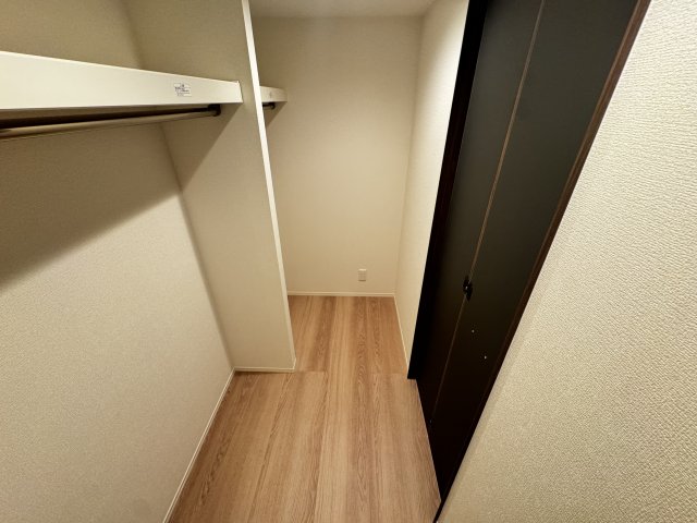 収納　ウォーキングクローゼットです