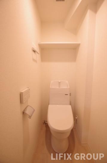 東武東上線 大山駅 徒歩6分 12階建 築6年のトイレ写真