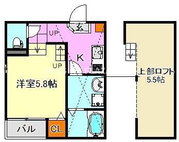 ハーモニーテラス本庄町の間取り写真