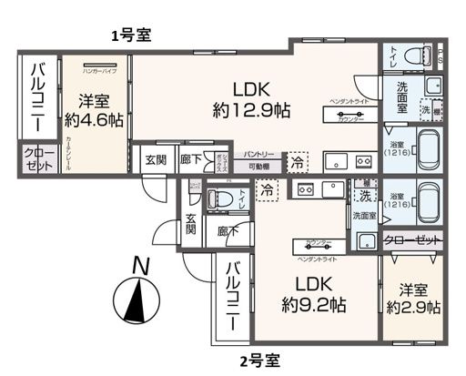 fika土井の間取り写真