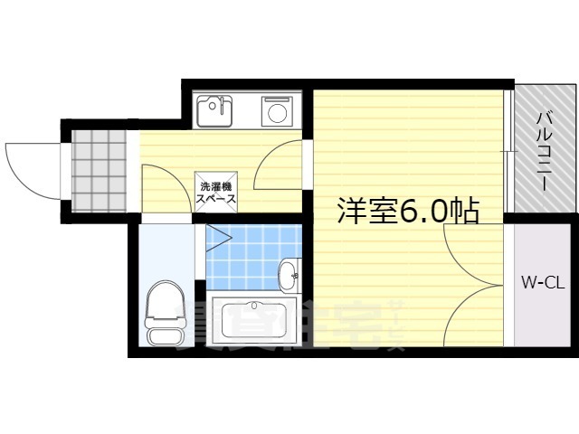 REBANGA江坂APの間取り写真