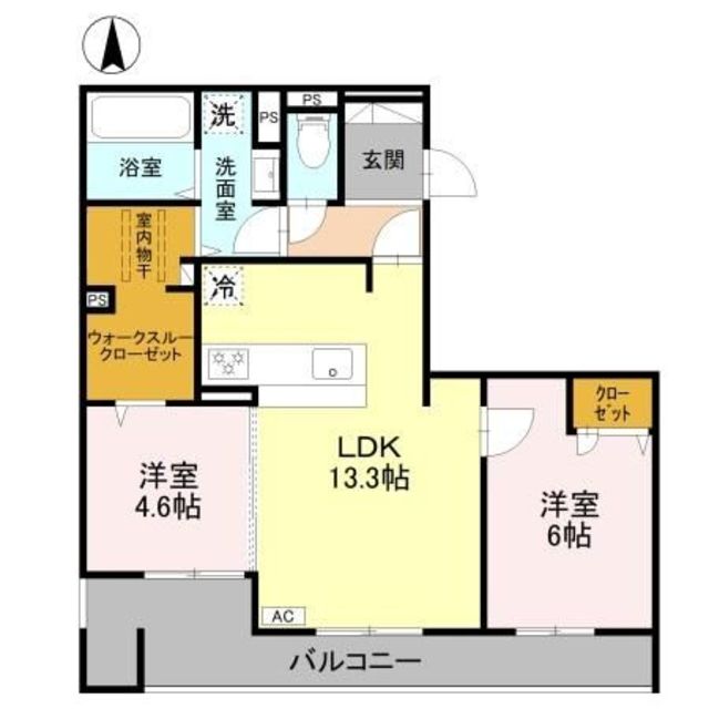 地下鉄今里筋線 清水駅 徒歩6分 3階建 新築の間取り写真