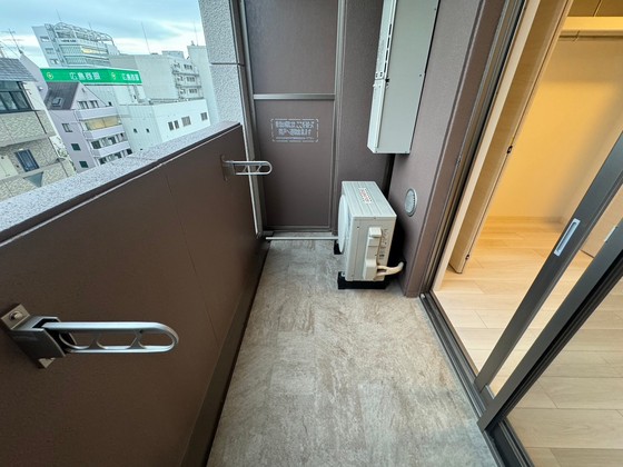 バルコニー　※別部屋の写真です。