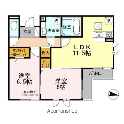 Crestia 東園田の間取り写真