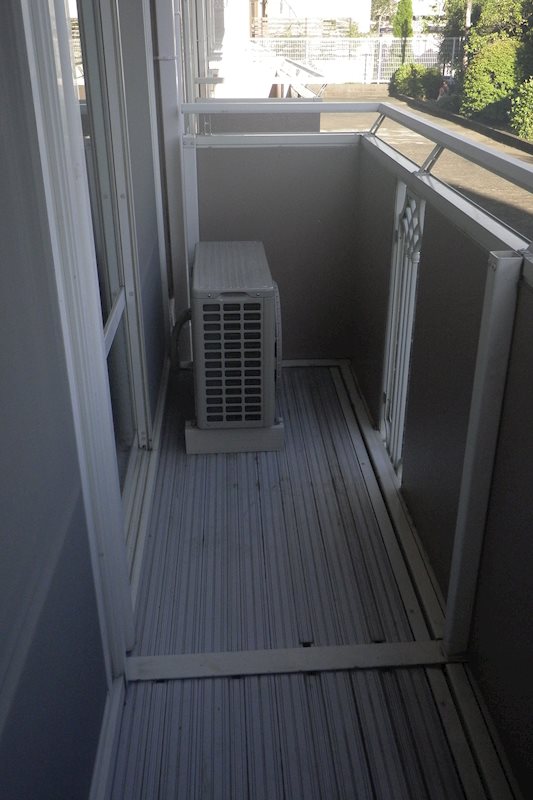 バルコニー　※写真は105号室