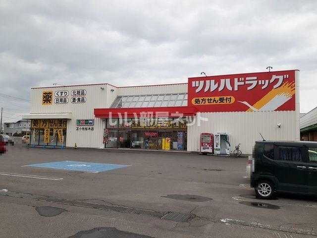 【苫小牧市豊川町のアパートのドラックストア】