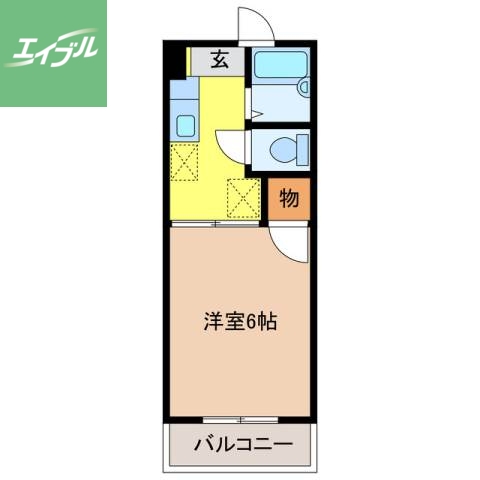 ヴィリッヂ鳥栖の間取り