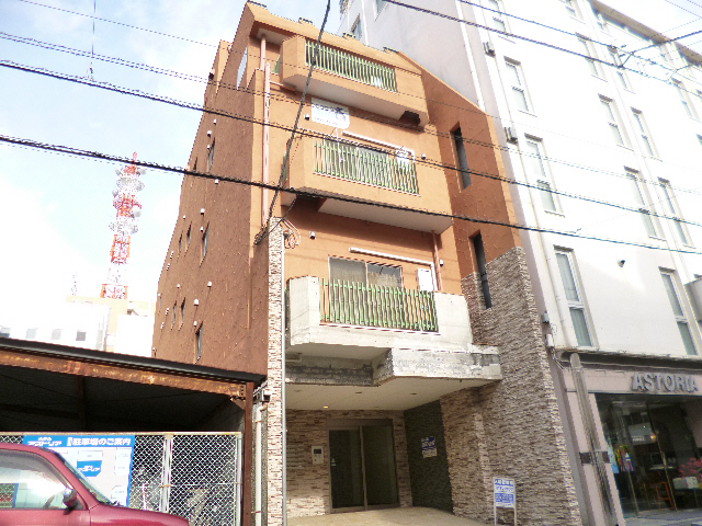 徳島市一番町のマンションの建物外観