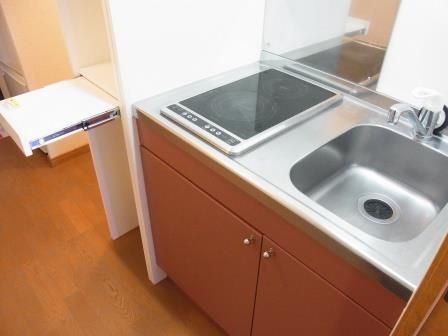 キッチン　電気コンロ☆火災防止に一役