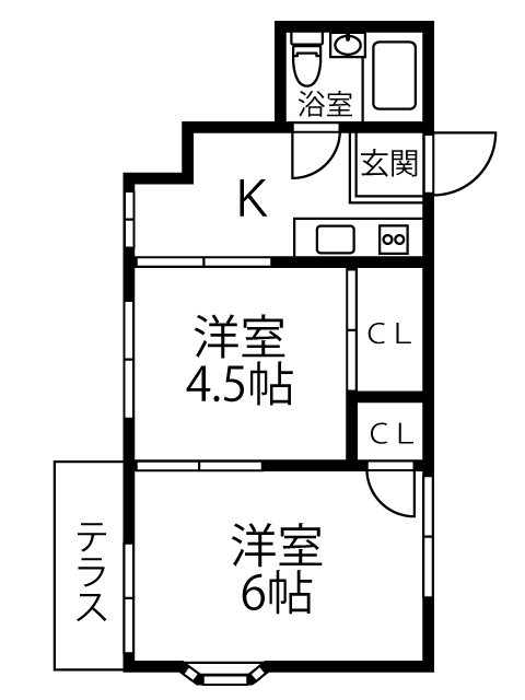 ビレッジ駒沢の間取り