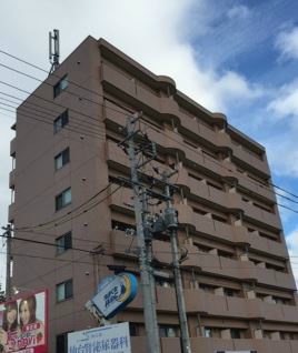 仙台市青葉区落合のマンションの建物外観