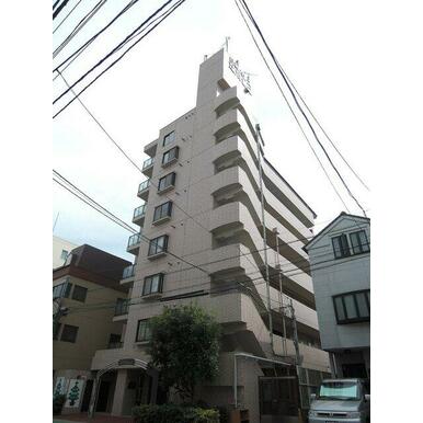 立川市富士見町のマンションの建物外観