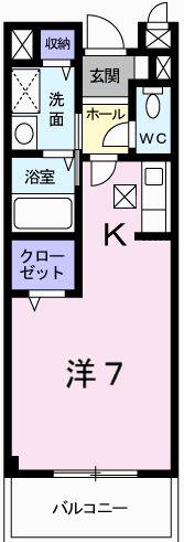 シャルマンビラＢの間取り