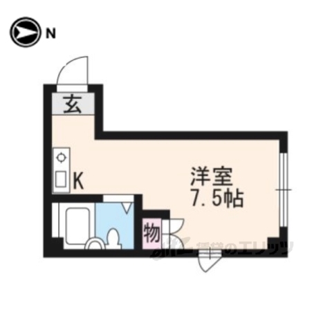 ジュラクダイマンションの間取り