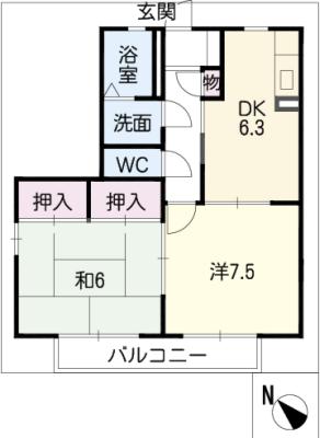 フォレスト芸濃の間取り