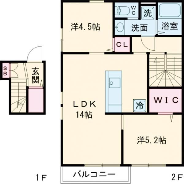 ボンサガミの間取り