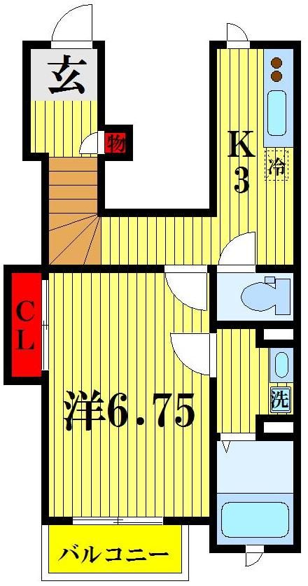 【フォレスト東向島の間取り】