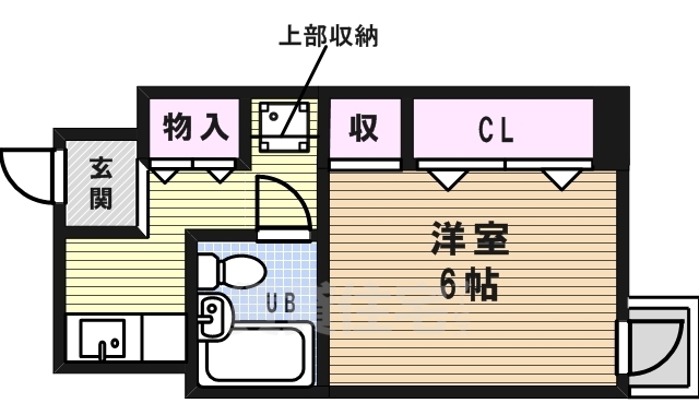 チサンマンション丸の内第3の間取り