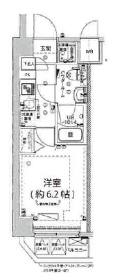 横浜市港北区大曽根のマンションの間取り