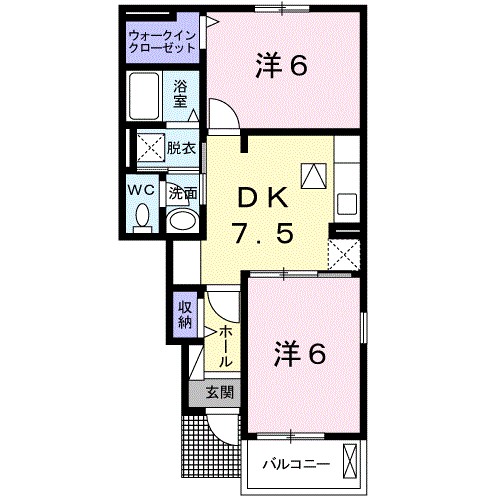 グラン・シャリオ　ａｎｎｅｘの間取り