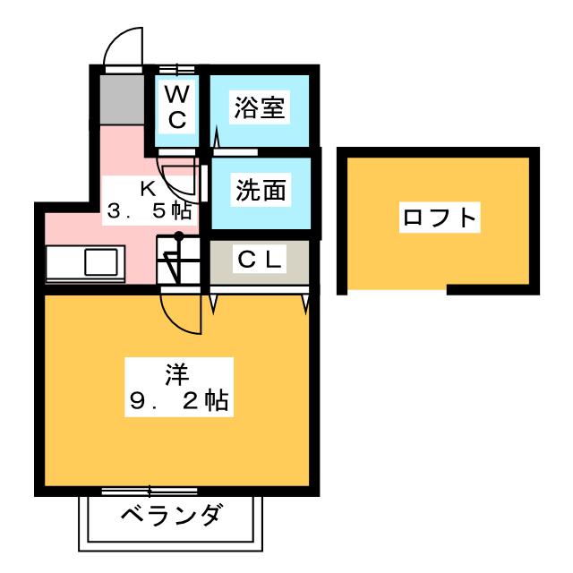 グリーンハウス西玉垣の間取り