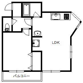 トムス萩山の間取り