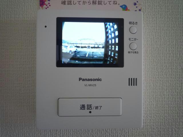 【リバーサイド市川A・Bのセキュリティ】