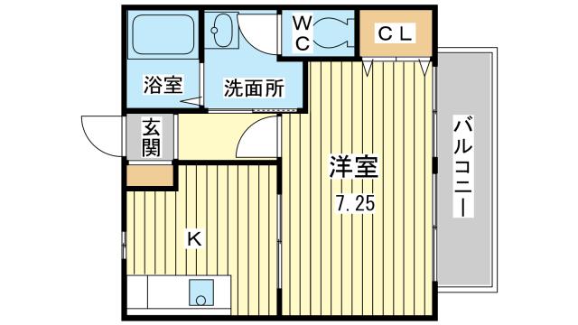 ファミールの間取り