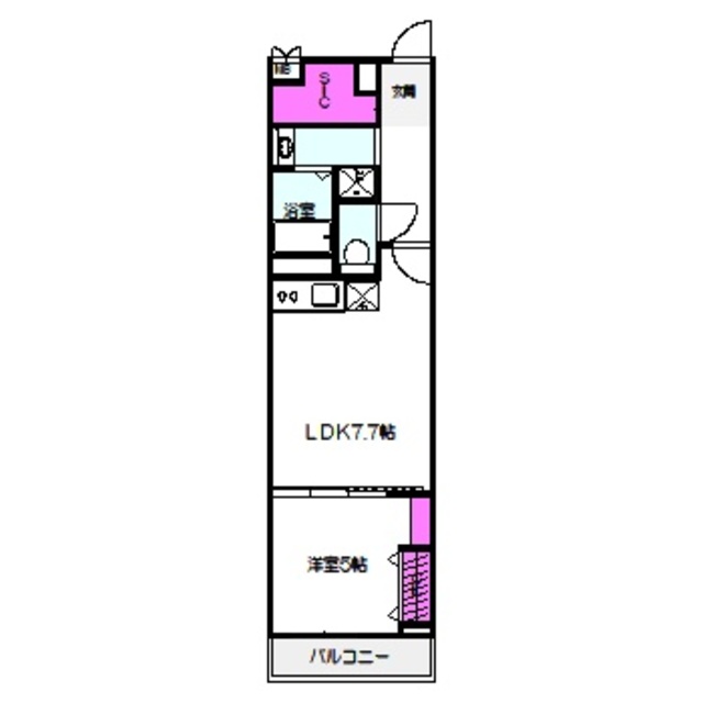 estageo太子橋の間取り