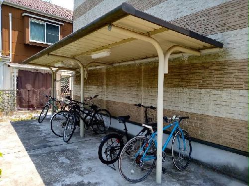 その他共有部分　駐輪場　原付＆自転車のみ駐輪可能