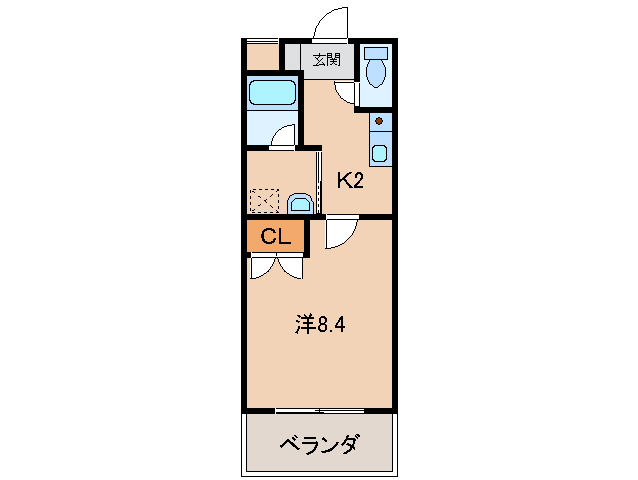 ル・マンＡ３番館の間取り