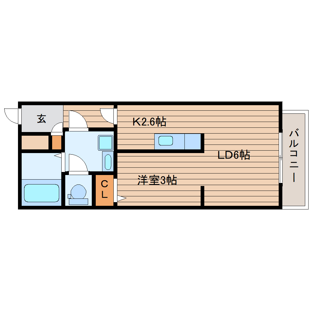 メリディアン川平四番館の間取り