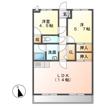 シャルムマスダIIIの間取り