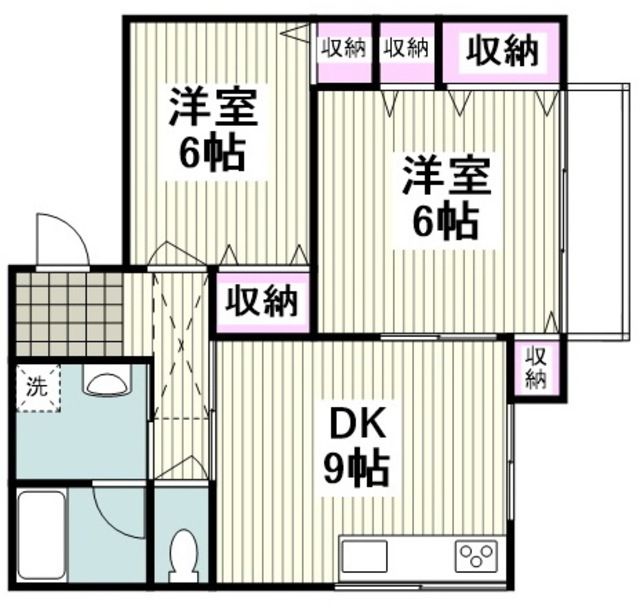 サンヴェール菊名の間取り