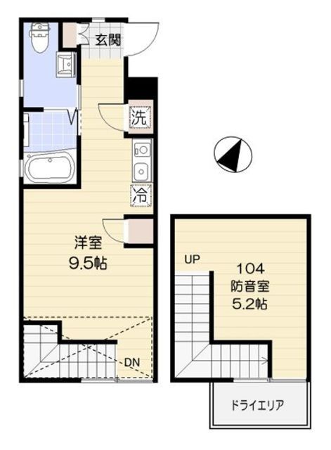 秋桜館の間取り