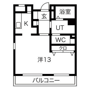 向陽町レジデンスの間取り