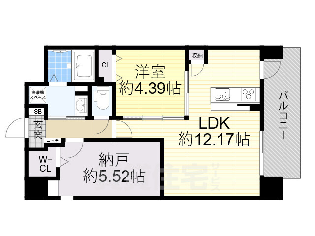 LiveCasa関目の間取り