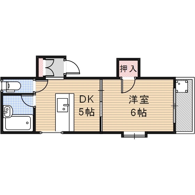 ノーブル萱島の間取り