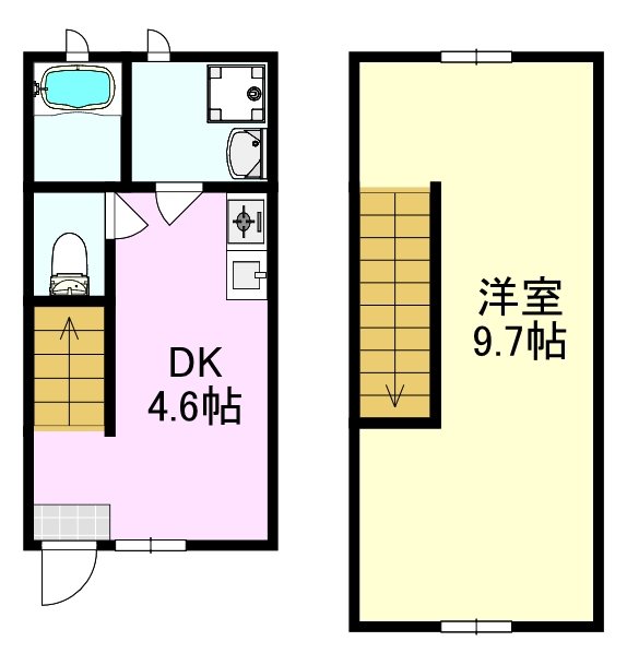 ikka田代新町の間取り