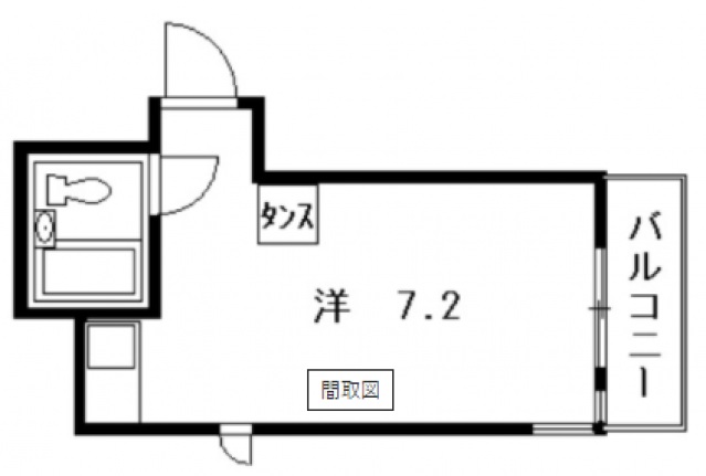 ベルエール牛田の間取り