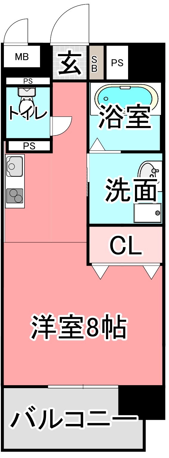 グレイスピア大津５の間取り