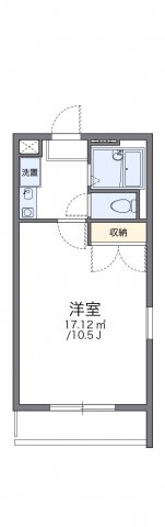 北九州市小倉南区上石田のマンションの間取り