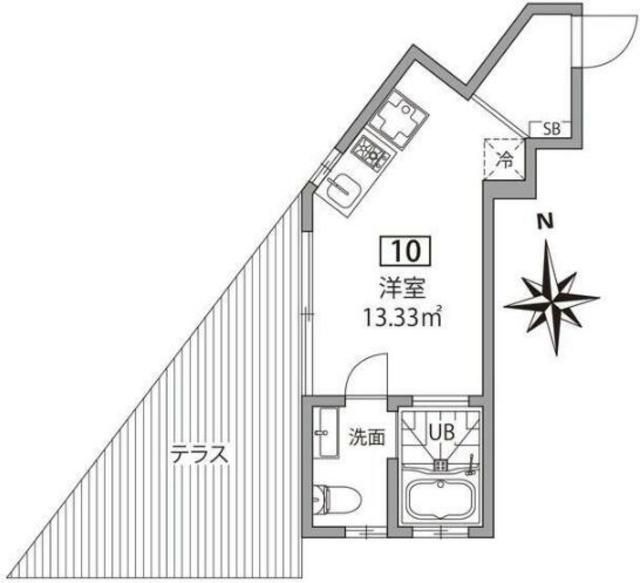 グランエッグス久我山の間取り