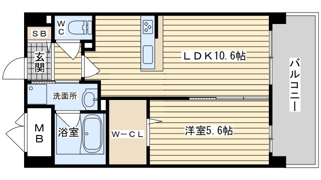 セリーゼウエストの間取り