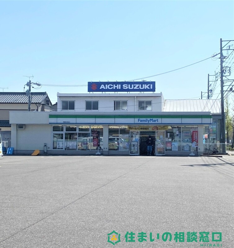 【岡崎市中之郷町のアパートのコンビニ】