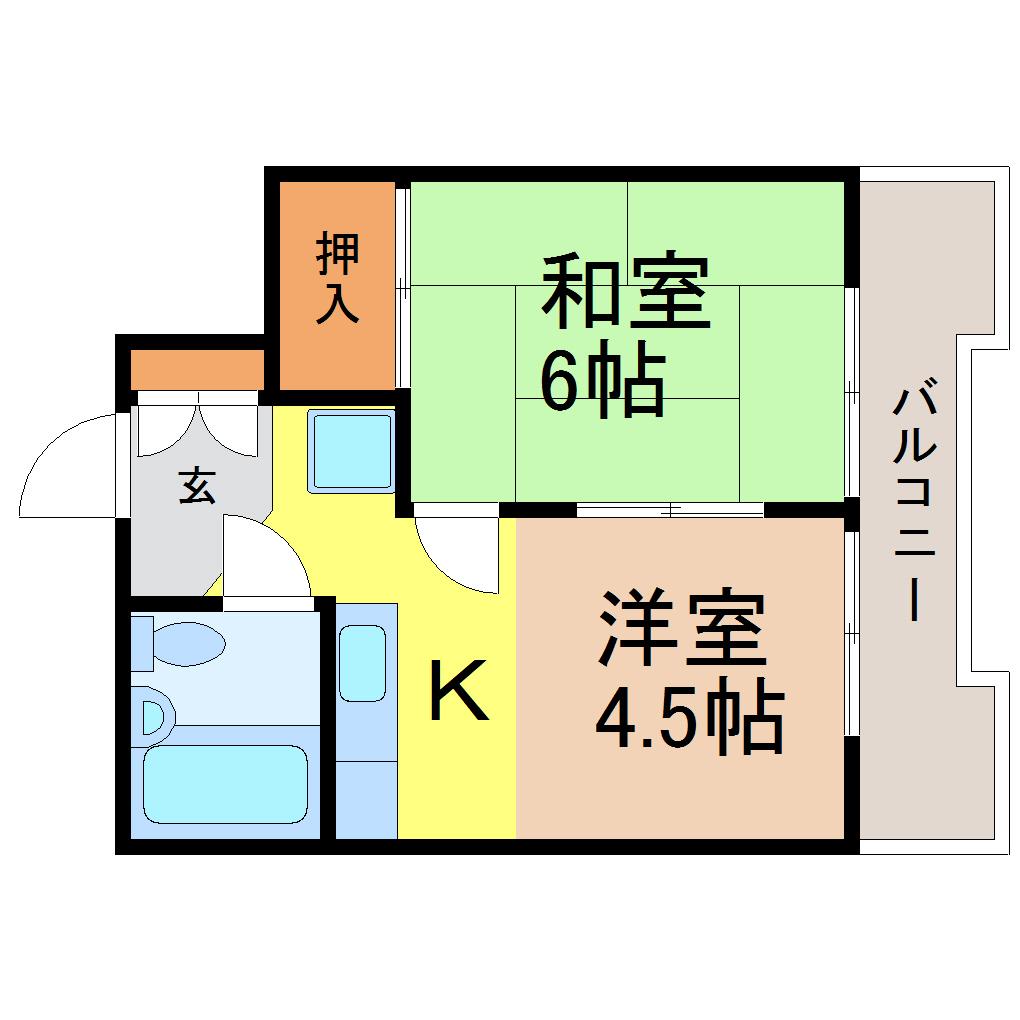 サン宮脇_間取り_0
