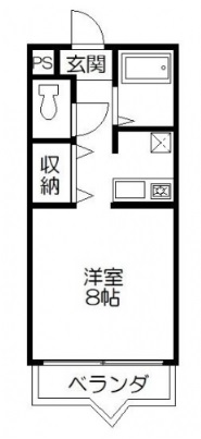 ジュネス堀川の間取り