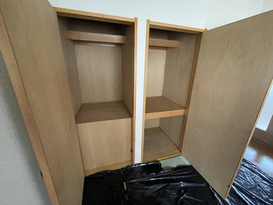 収納　※他部屋の写真です。