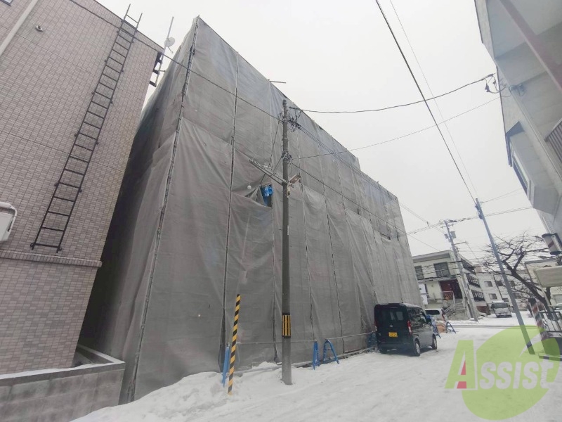 建物外観　札幌市東区北１３条東「ｐｏｒｔｅ－ｂｏｎｈｅｕｒ　Ｎ１３」
